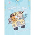 thumbnail image 4 of Cocomelon Baby and Toddler Girls Blanket Sleeper, Sizes 18M-2T, 4 of 4