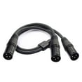 thumbnail image 4 of Splitter Cable de Audio Sunnimix Macho a Doble Macho XLR, 4 of 7