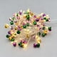 thumbnail image 4 of Guirnalda de luces navideñas coloridas | 60 luces LED impermeables para decoración de interiores y exteriores | Guirnalda de luces a pilas de 180 cm | Multicolor, 4 of 7