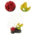 thumbnail image 4 of Unique Bargains 1 Pcs Colorful Coral Reef Decor Mini Faux Coral Decor for Aquarium Decorations White 12.5x13cm, 4 of 7