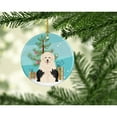 thumbnail image 2 of Merry Christmas Tree Old English Sheepdog Ceramic Ornament, 2 of 3