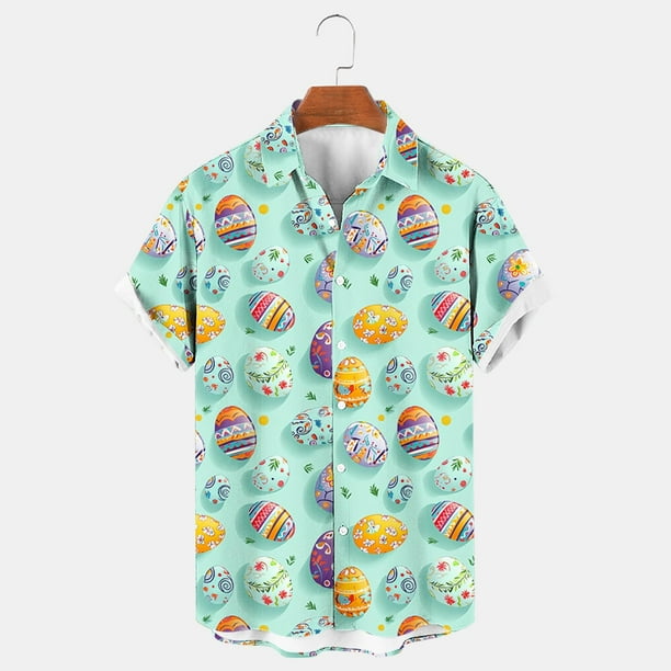 Blusa y camisa de manga corta con cuello vuelto para hombre, camisa informal de moda para hombre, camisa de manga corta con cuello vuelto, camisa de verano con botones, blusa de poliéster para hombre