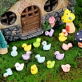 thumbnail image 3 of 320 Pièces Mini Résine Canard Miniature Figures de Canard Micro Paysage de Jardin de Fées, 3 of 6