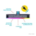 thumbnail image 4 of Soporte Base LED Para Audífonos Gamer Headsets TITANO TT-SADBK01, 4 of 6