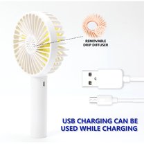 AZXY Handheld Fan,Portable Fan for Travel,Mini Hand Fans Battery,Personal Fan Handheld