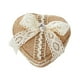 thumbnail image 1 of Caja para anillos con lazo de encaje, porta joyas con estilo, forma de corazón, caja para guardar joyas, regalos de fiesta, aniversario de bodas, 1 of 9