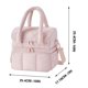 thumbnail image 3 of Bolsa nevera para el almuerzo bandolera de mano | Bolsa de almuerzo aislada multifuncional | Amplio organizador de preparación de comidas | Forro fácil de limpiar | Picnic para el trabajo y la, 3 of 6