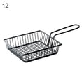 thumbnail image 2 of Mdesiwst Mini Metal Buckets French Fries Basket for Garden Party Food Tin Pails Basket Container Tableware, 2 of 7