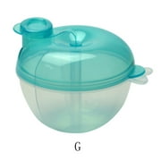 Midewhik baby essentials Portable Baby Infant Travel Milk Powder Dispenser Container Feeding Box