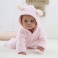 thumbnail image 5 of XFHLMJFF Bear Ears Jumpsuits Baby Long Sleeve Solid Color Cartoon Animal Hooded Coveralls Thick Warm Climbing Winter One Piece for 18-24 Months, 5 of 8