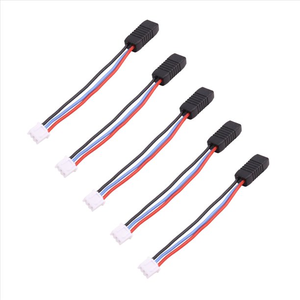 5 Cables de ConversióN -4M para Cargadores de Mercado General de BateríA -4M Modelos de BateríA Macho A Hembra Ph2.0 3P