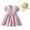 39-Pink, variant on YWDJ Girls Black Casual Dress Toddler Kids Baby Girls Summer Retro Print Puff Sleeve Dress Princess Dress Pink 6-12 Months