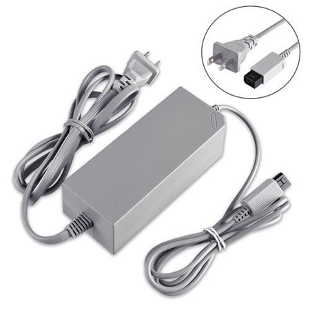 Insten AC Power Supply Cord Adapter Charger For Nintendo Wii (Best Hdd For Wii)