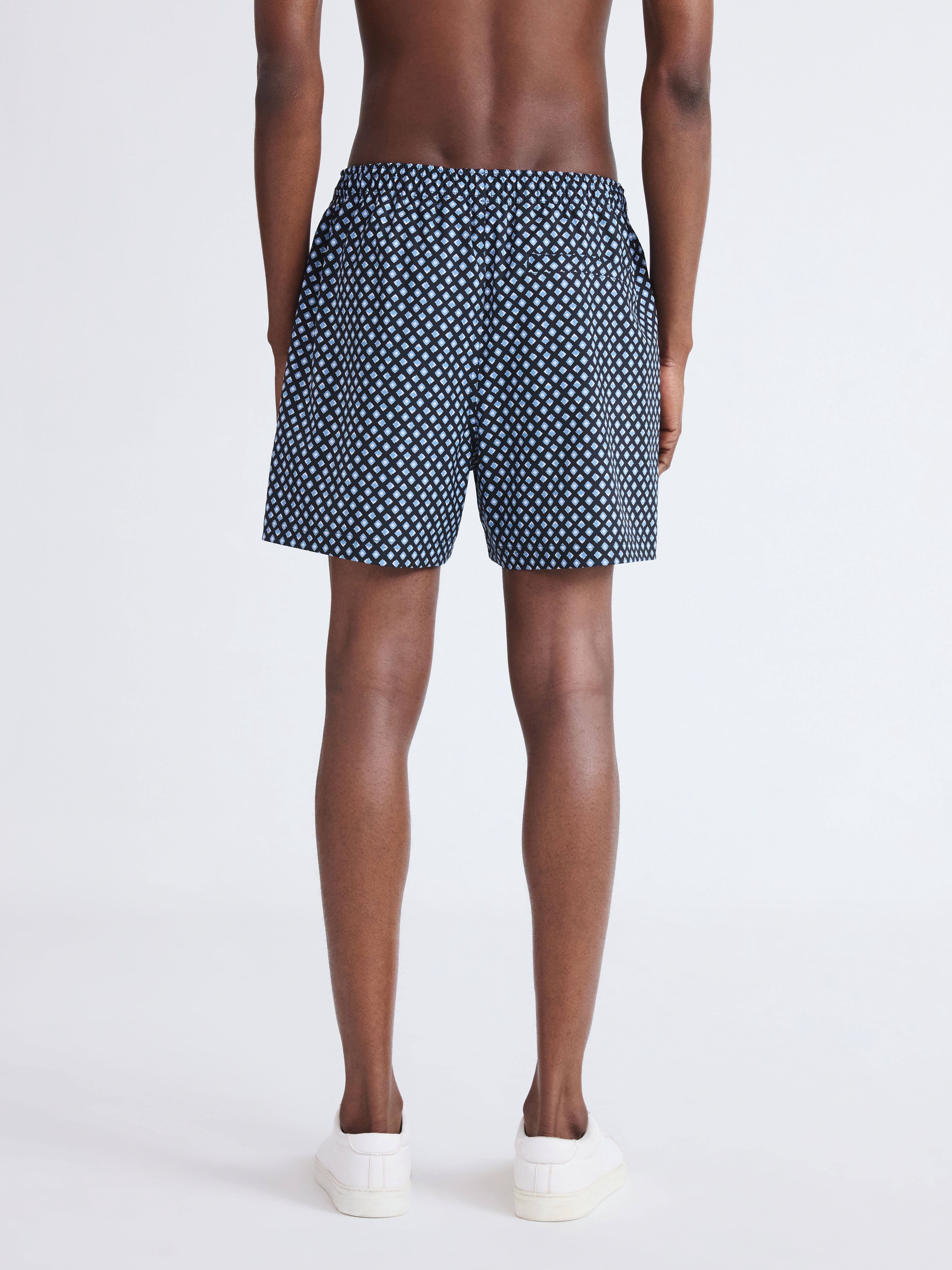 Free Assembly Men's Twill Swim Trunks, 5" Inseam, Sizes S-3XL