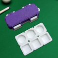 thumbnail image 1 of Colaxi Pool Chalk Holder Case Compact Practical Tool Portable Storage Case Billiard Chalk Holder for Training Practice Travel Gaming violet, 1 of 8