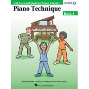Hal Leonard Student Piano Library (Songbooks): Piano Technique Book 4 Book with Audio and MIDI Access: Hal Leonard Student Piano Library (Other)