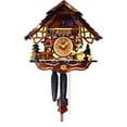 thumbnail image 1 of 9.5 x 10.5 x 6.5 in. Engstler Weight-Driven Cuckoo Clock, 1 of 1