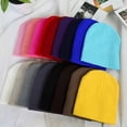 thumbnail image 3 of Elenxs Newborn Baby Knitted Crochet Beanie Hat Boy Girl Winter Warm Kids Cap Toddler Ski Skull Hat, 3 of 4