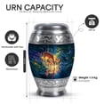 thumbnail image 2 of Yatskia Forest Deer Urn for Ashes for Women, Funeral Burial Urns for Human Ashes Adult Man, Memorial Keepsake Urns for Human Ash, (Monar 10 Inch and 3 Inch), 2 of 8
