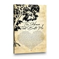 thumbnail image 4 of The House That Built Me Canvas Wall Art – Sentimental Song Lyric Print – Emotional Homecoming Quote – Memory Gift for Mom, Daughter, or Family – Rustic Country Farmhouse Decor, 4 of 4