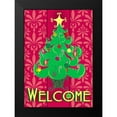 thumbnail image 2 of Metz, Andi 11x14 Black Modern Framed Museum Art Print Titled - Christmas Tree Welcome, 2 of 5
