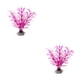 thumbnail image 3 of Greeniant 10 piezas de decoración de acuario realista apariencia realista ecológica para pecera decoración de pecera Artificial CX03 blanco CX03Blanco Púrpura 2piezas, 3 of 6