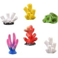thumbnail image 3 of Holzlrgus 10Pcs of Random Style Polyresin Coral Ornaments, Aquarium Coral Decor for Fish Tank Aquarium Decoration Approx. 1.7" in Height, 3 of 7