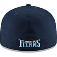 thumbnail image 3 of Men's New Era Navy Tennessee Titans Omaha 59FIFTY Fitted Hat, 3 of 3