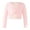 Pink, variant on YONGHS Girls Long Sleeve Knot Ruched Dance Cardigan Shrug Ballet Wrap Sweater Tops Dress Cover Up Black 13-14