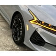 thumbnail image 5 of Semi-Clear Lens 36-SMD Amber Full LED Bumper Side Marker Light Kit For Kia 2021-2024 Gen5 K5, Replace OEM Amber Front Sidemarkers, 5 of 9