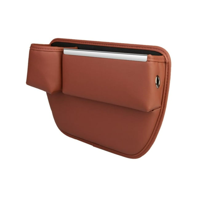 Feltree Car Seat Filler Organizer, Multifunctional Car Seat Organizer, Auto Console Side Storage Box , Car Organizer Front Seat for Holding Phone, Sunglasses