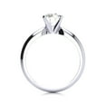 thumbnail image 2 of SuperJeweler 1 1/2 Carat Lab Grown Diamond Solitaire Ring In Sterling Silver For Women, 2 of 5