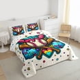 thumbnail image 3 of Castle Fairy Child Boys Girls Baseball Print Twin Comforter Sets,Sport Bedding Set, 3 of 8