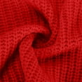 thumbnail image 6 of Sakmal Open Front Chunky Cardigan Sweaters for Women Knitted Soft Tunic Cardigan Long Red Sweater Coat, 6 of 6