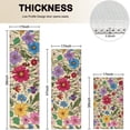 thumbnail image 4 of Pioneer Flower Floral Print Pattern Kitchen Rugs Sets Of 3,Kitchen Runner Rugs Non Skid Washable,Decorative Kitchen Floor Mats for Kitchen,Sink,Laundry,17"x30"+ 17"x47" + 17"x59", 4 of 6