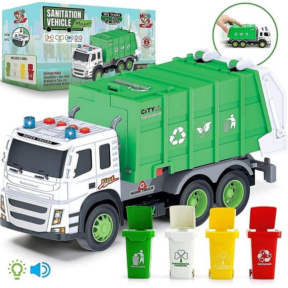 1:12 Scale Garbage Truck Toy