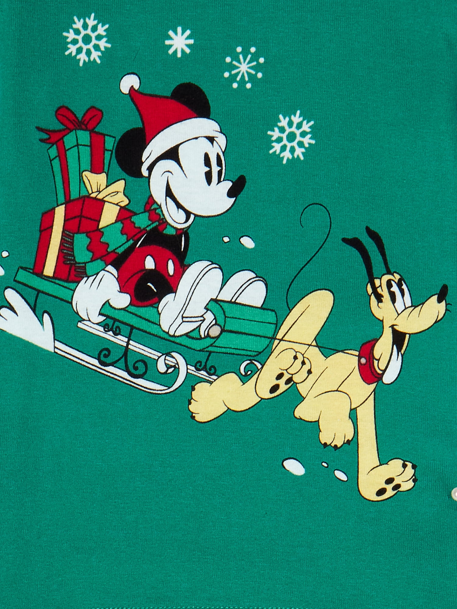 Mickey Mouse Toddler Boys Christmas Pajamas Set, 2-Piece