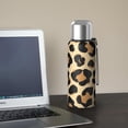 thumbnail image 5 of 20 Oz Leopard Print Pattern Coffee Tumbler Double Wall Insulated Stainless Steel Water Bottle | Metal Reusable Thermoses Flask with Cup Cap | Leak & Sweat Proof with Anti-Dust Lid, 5 of 7