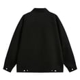 thumbnail image 6 of DayScoop Mens Casual Jackets Fall Outerwear Long Sleeve Solid Color Winter Fashion Outdoor Business Pocket Outer Tops, 6 of 6