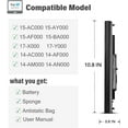 thumbnail image 5 of Replacement Battery for HP Spare 807956-001 807957-001 HS04 HS03 Notebook 14-an013nr 15-ay013nr 15-ba009dx 15-ay191ms 15-ac130ds 15-af131dx 15-af112nr 15-af093ng 15-af127ca 15-af087nw 15-af093ng, 5 of 10
