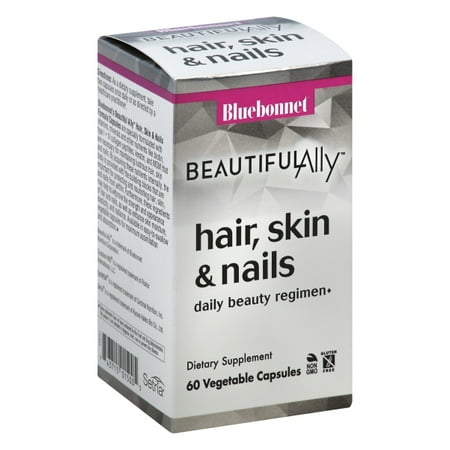 Bluebonnet Nutrition  Beautiful Ally  Hair  Skin   Nails  60 Vegetable