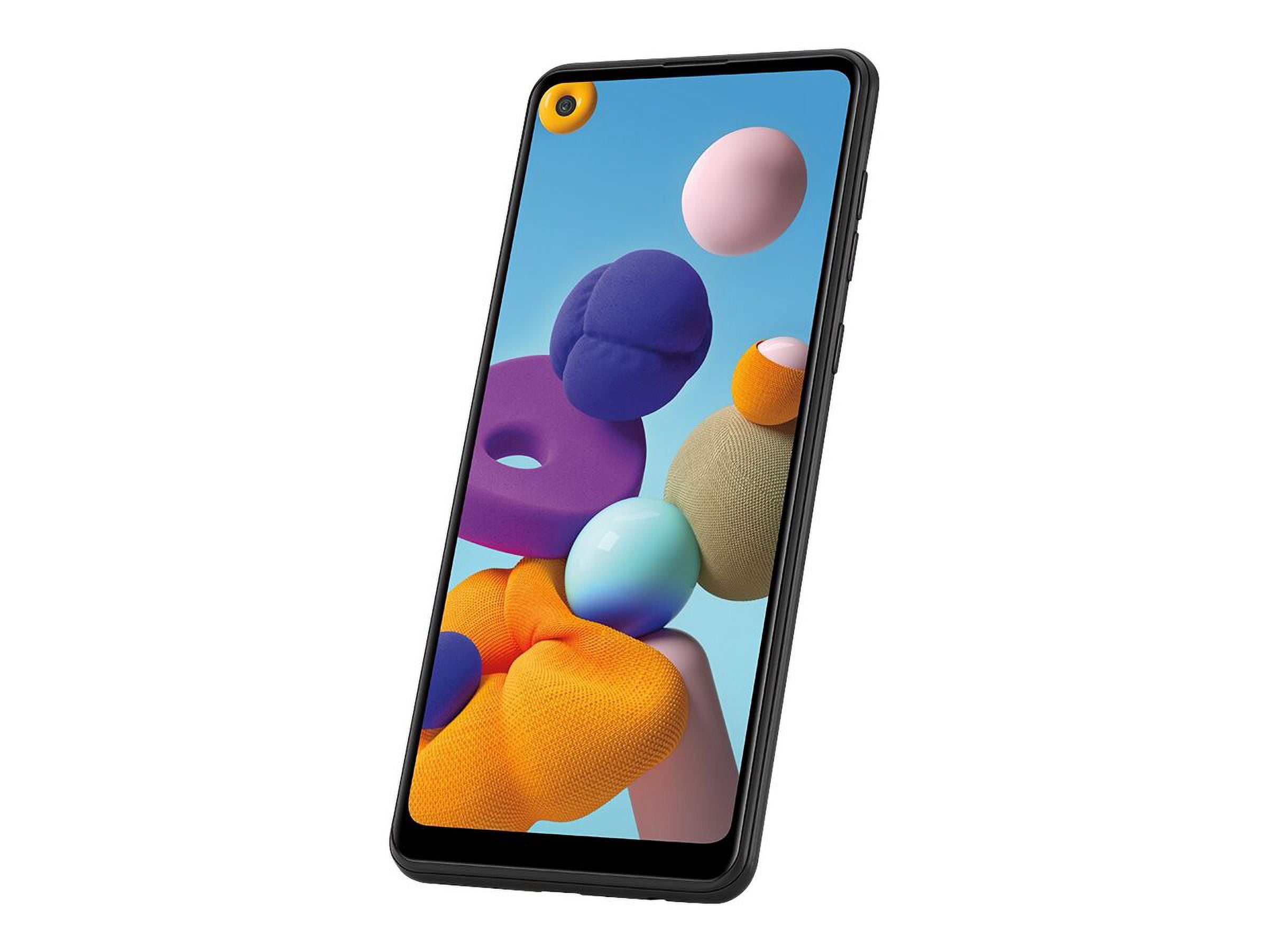 Samsung Galaxy A21 - Smartphone - 4G LTE - 32 GB - microSD slot - 6.5 Samsung Galaxy A21 - Smartphone - 4G LTE - 32 GB - microSD slot - 6.5