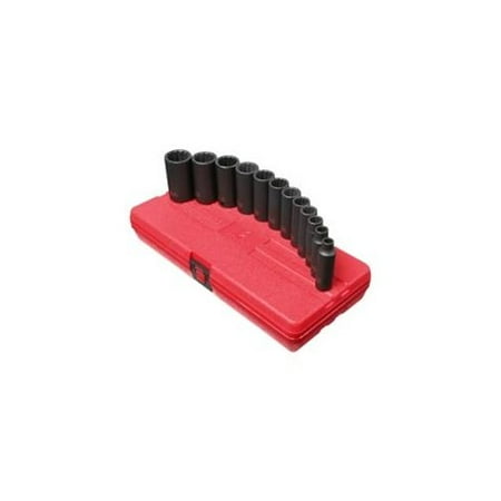 12 Point Sae Socket - Sunex 3680 12 Piece 3/8