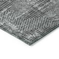 thumbnail image 4 of Addison Rugs Chantille Indoor/Outdoor Transitional Geometric Gray Washable Rectangle Rug, 8' x 10', 4 of 6