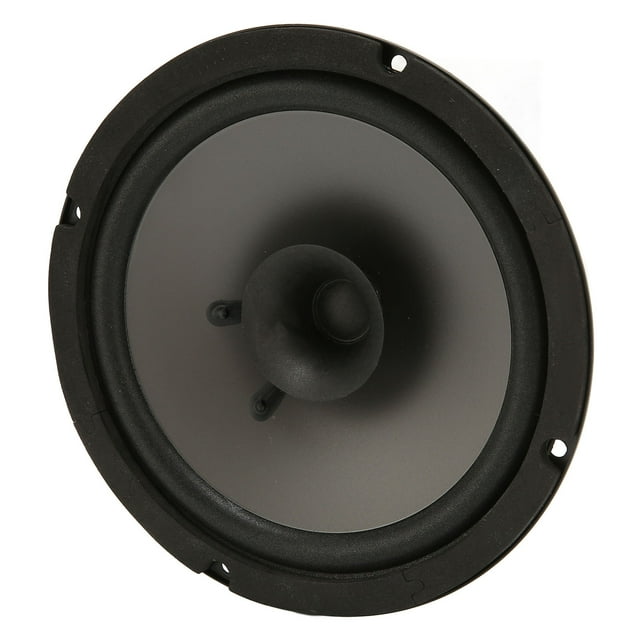 Coaxial Speaker, Round Black Midrange Loudspeaker 500W 4 Ohms 6in for Audio System Modification
