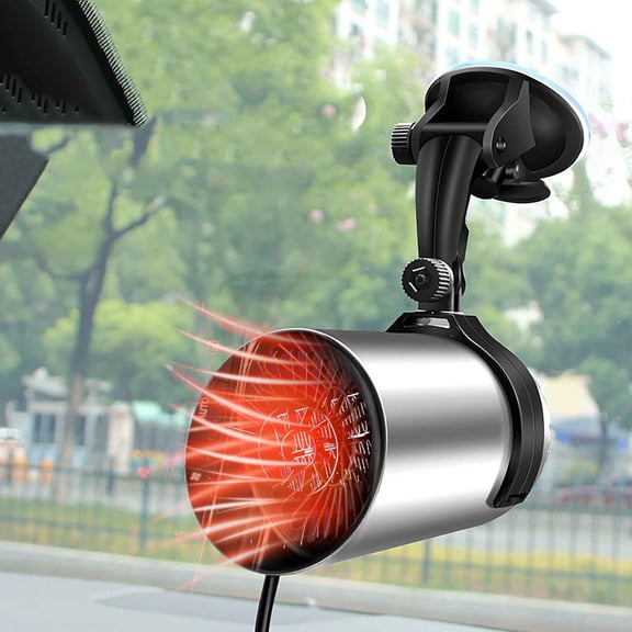 Car Mounted Cup Heater 24V,HighPower Heating and Defrosting Device with Dual Hot and Cold Functions,360Degree Rotation,Suitable for Vehicles,Camping,and Travel,Easy Installation,150W