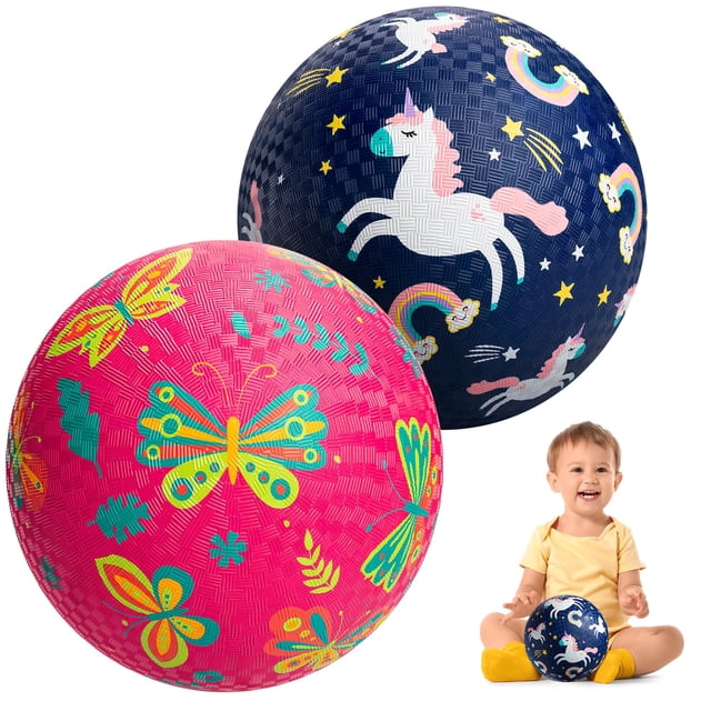 Incluye 2 bombas de goma Playground Balls U&C Planet de 15 cm