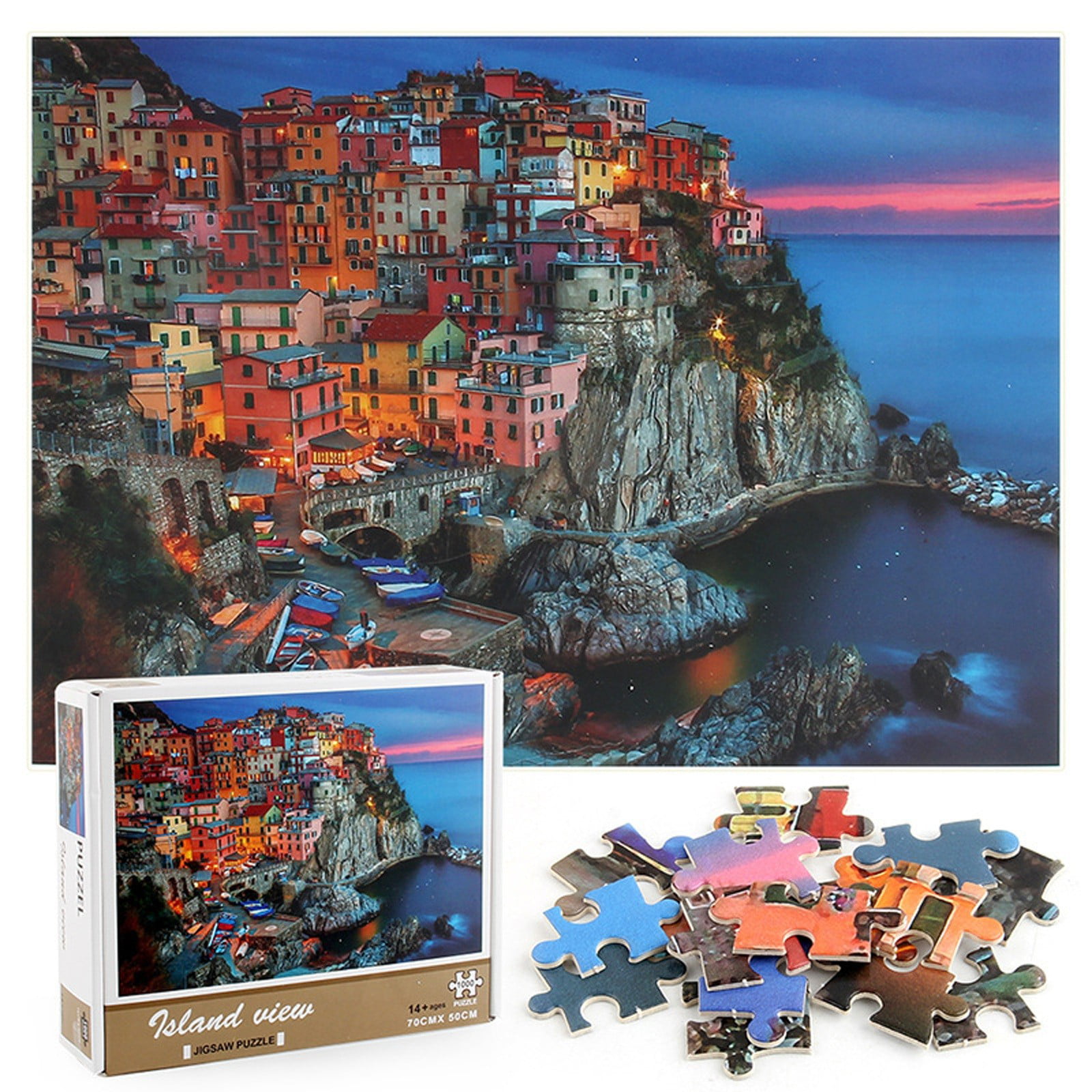 Details about   1000 Pieces Jigsaw Puzzle Education Learning Game Puzzle Adult Gift Set 