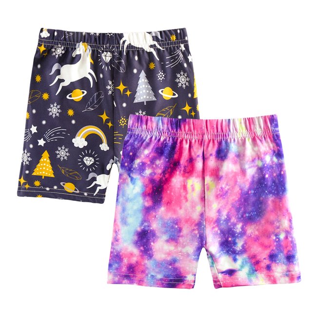 2 pantalones cortos de verano para niños y niñas, pantalón de seguridad de algodón, ropa interior para niñas, pantalones cortos de playa, Leggings cortos para niñas de 3 a 10 años Tan Jianjun unisex