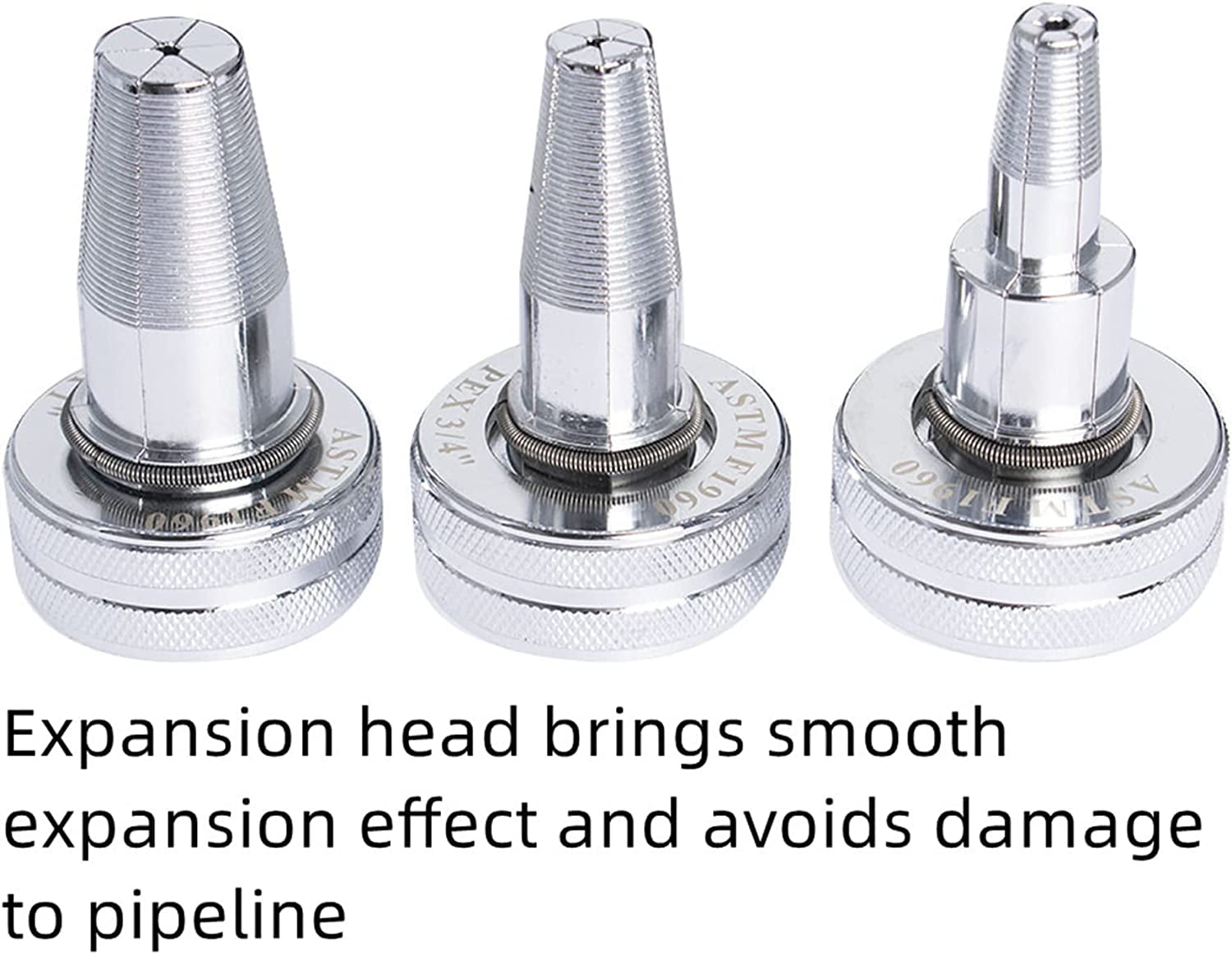 ALL-CARB Expander PEX Expansion Tool Manual Expansion Tool Replacement for Propex Expansion Suit Propex Wirsbo Uponor with 1/2 Inch 3/4 Inch 1 Inch Expansion Head and Pipe Cutting Pliers